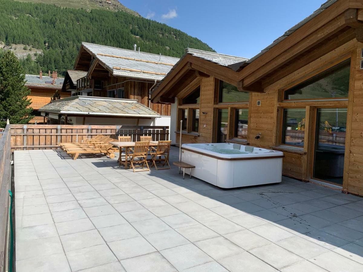 Palace Luxury Wellness Apartment And Boutique Hotel Ski-In-Out ซาสฟี ภายนอก รูปภาพ