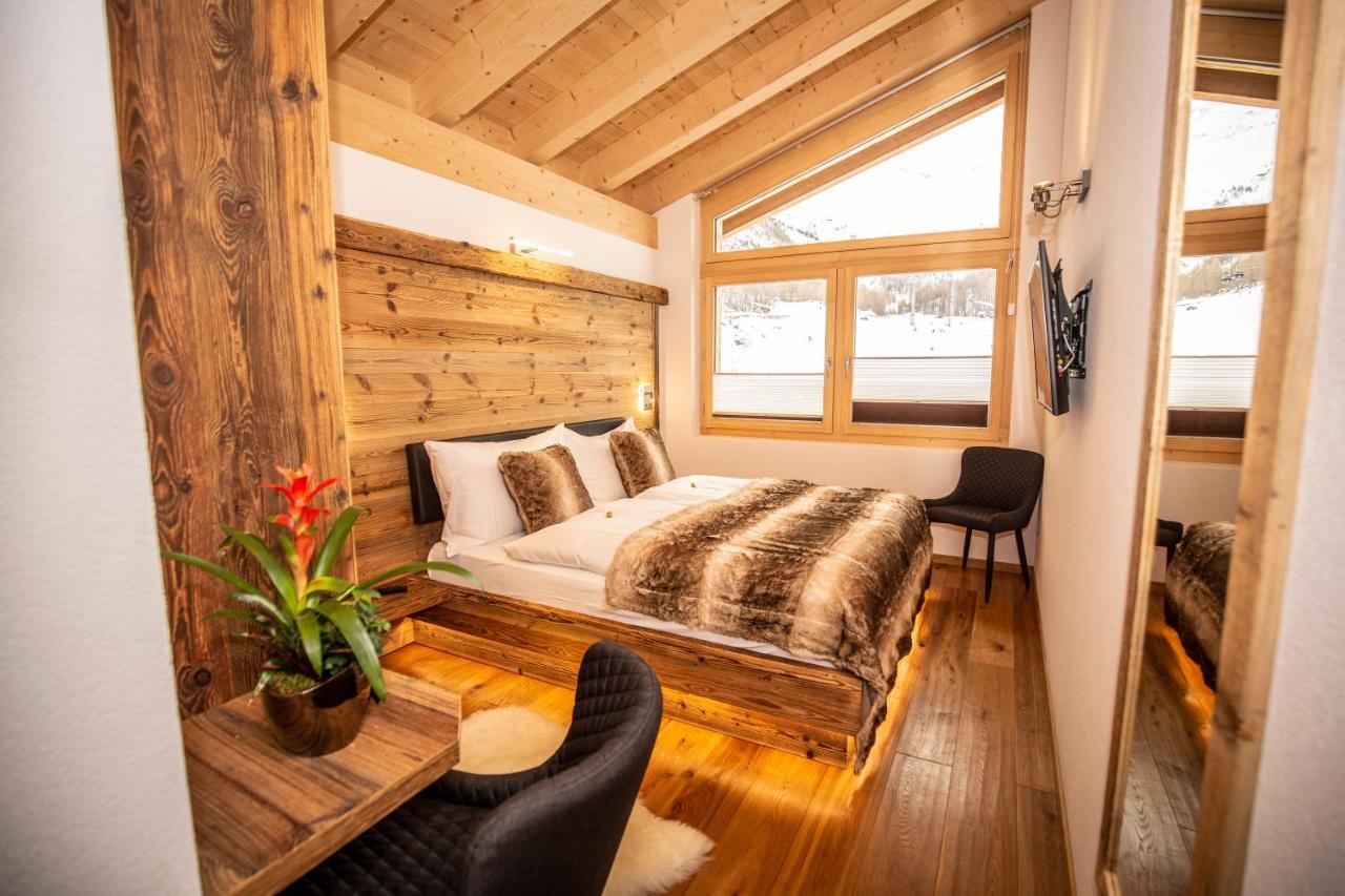 Palace Luxury Wellness Apartment And Boutique Hotel Ski-In-Out ซาสฟี ภายนอก รูปภาพ